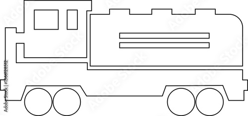 Fuel Tanker Truck Icon Outline | Oil Transport | Gasoline Vehicle Svg Icon