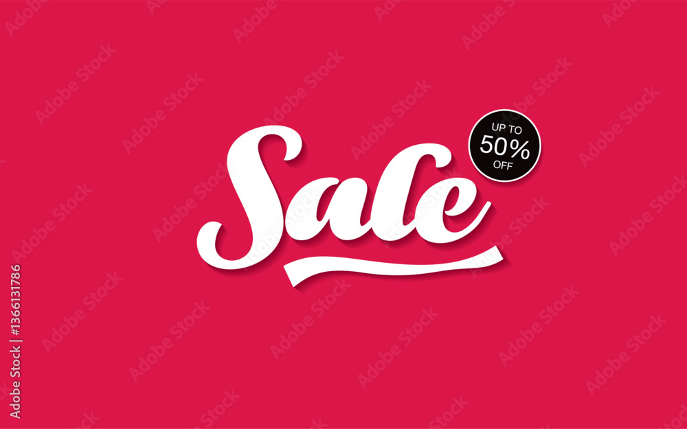 Sale banner vector graphic design Sale banner vector graphic design