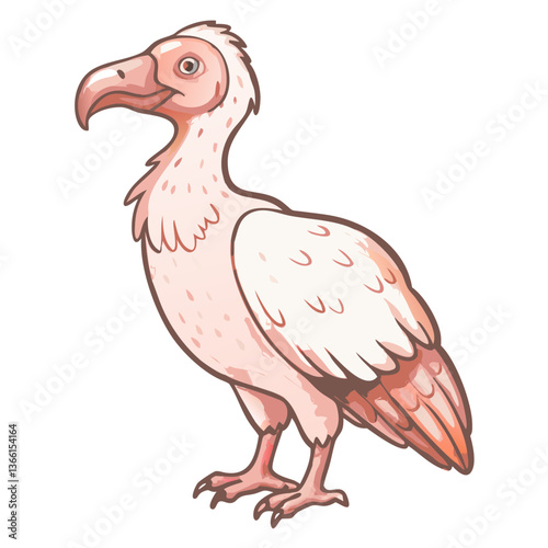 a unique illustration of a dodo bird, standing proudly in a pose