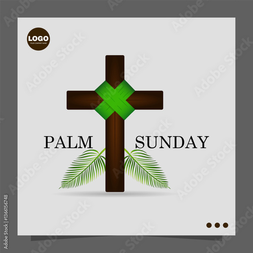 Palm Sunday is a Christian holiday that marks the beginning of Holy Week.