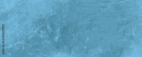 A Richly Painted and Uniquely Textured Blue Surface with a Distinctively Artistic Appeal

