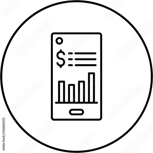 Mobile trading Icon