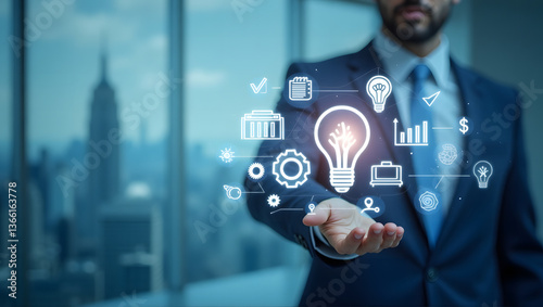 Wallpaper Mural Professional Business Background: Modern Corporate Atmosphere Torontodigital.ca