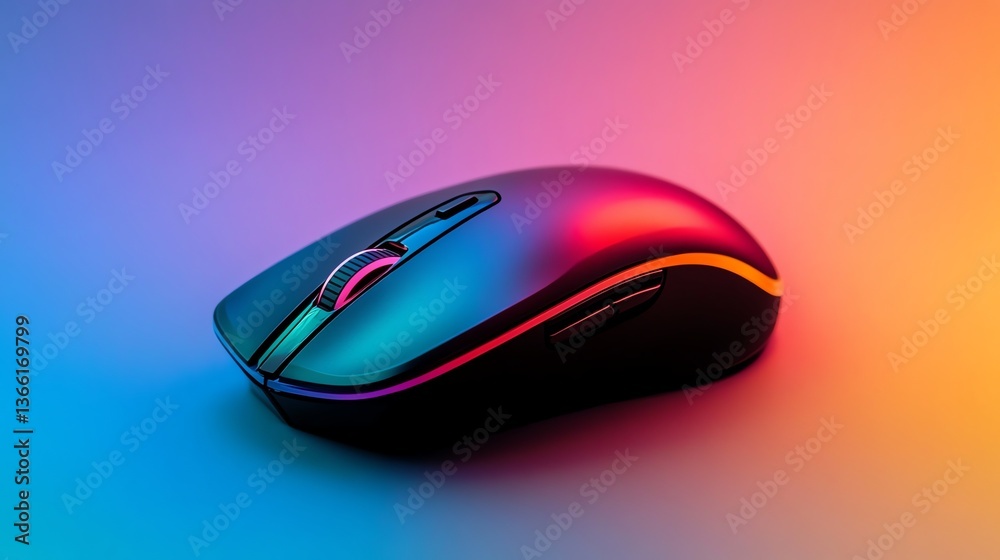 Modern Computer Mouse with Rgb Lighting for Gaming and Productivity Modern Computer Mouse with Rgb Lighting for Gaming and Productivity