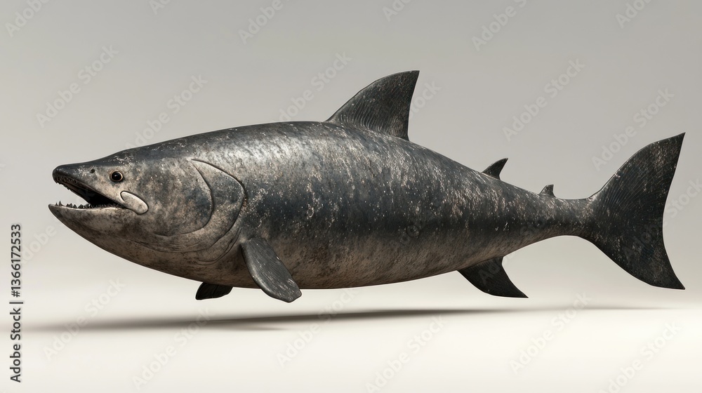 Obraz premium Dunkleosteus: Prehistoric Armored Fish 3D Model