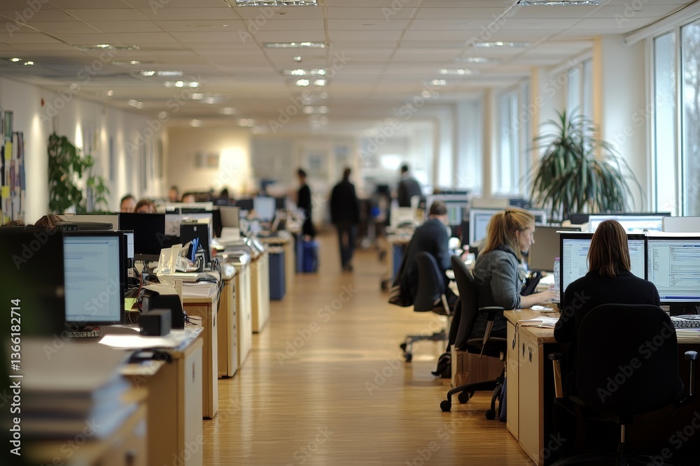Business people working in office Business people working in office