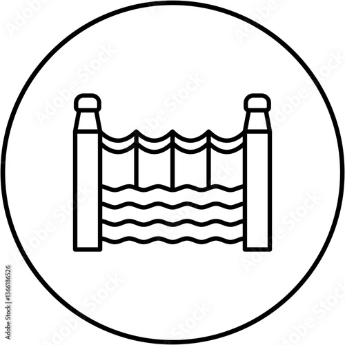 Bridge tsunami Icon