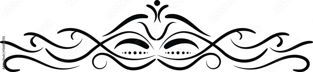 Obraz premium Intricate Ornamental Frame for Stylish Projects