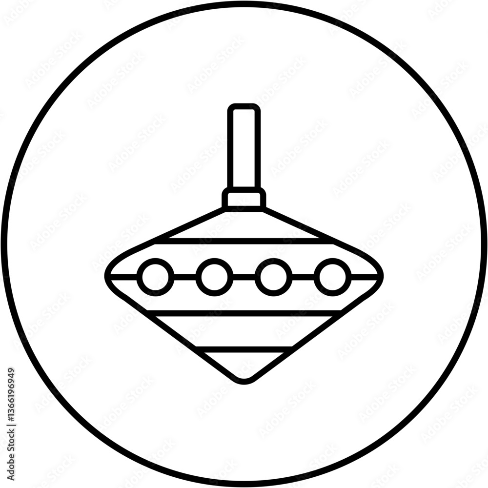 Spinning top Icon Spinning top Icon