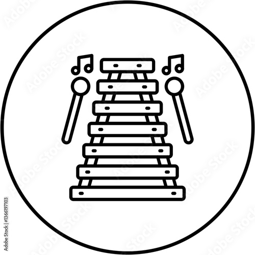 Xylophone Icon