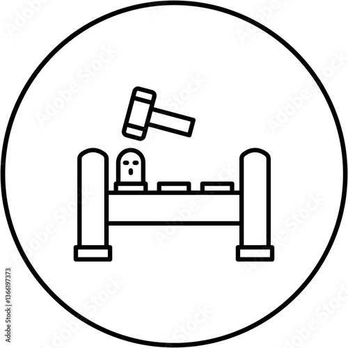 Whack a mole Icon