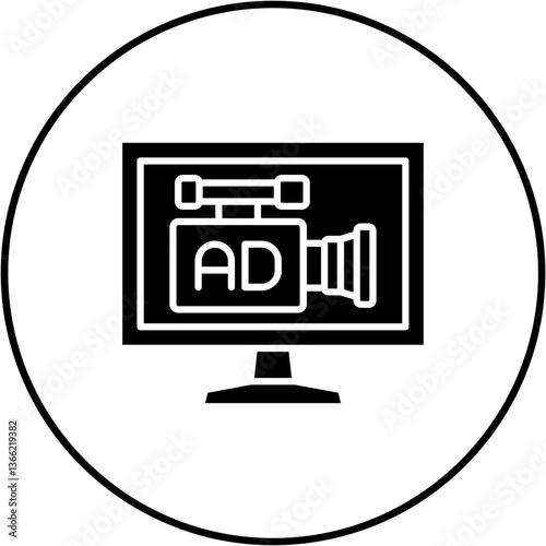 Desktop computer Icon