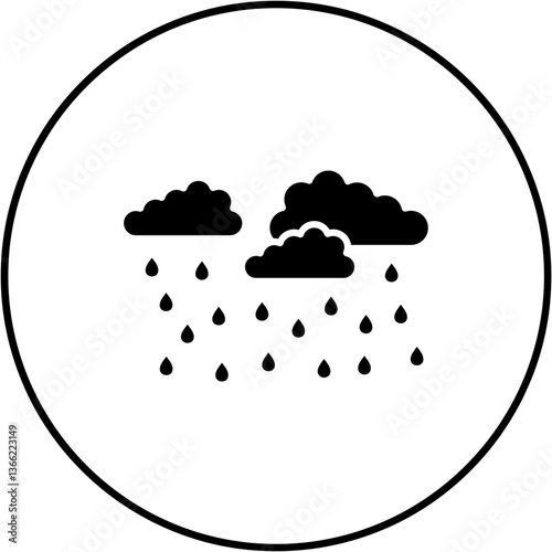 Heavy rain Icon