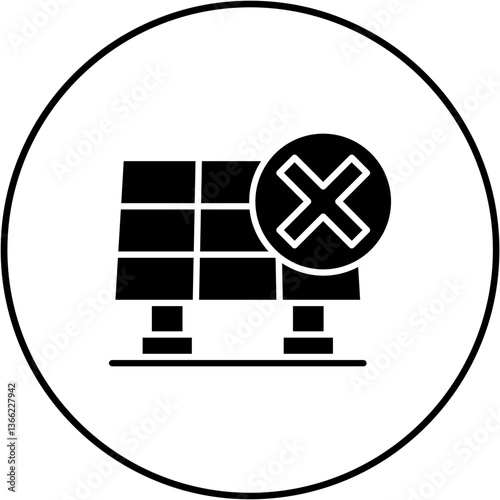 Solar fault Icon