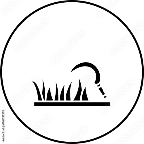Grass sickle Icon