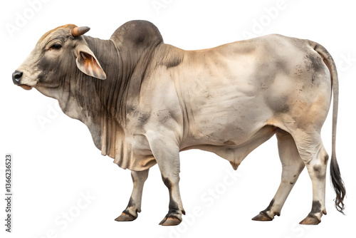 Brahman Bull PNG, Transparent Background Image of a Brahman Cattle, Bull with Transparent Background.
