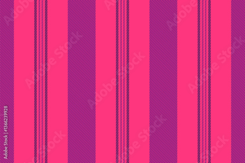 Pepetition vector background seamless, rectangle texture stripe lines. Mpartment vertical fabric pattern textile in pink and violet colors.