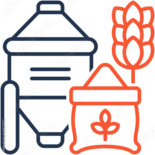 Grain Silo icon