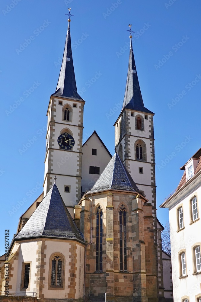 Fototapeta premium Bad Wimpfen - Stadtkirche