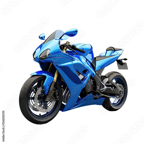 Blue racing motorcycle on white background.png