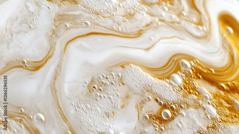 Abstract Golden Swirls: Luxurious Marbled Texture with Shimmering Gold Accents and Flowing White Highlights for Elegant Designs. Abstract Golden Swirls: Luxurious Marbled Texture with Shimmering Gold Accents and Flowing White Highlights for Elegant Designs.