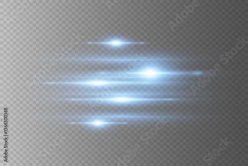 Laser beams, horizontal light rays. Glowing abstract sparkling linear background.Vector.EPS 10
