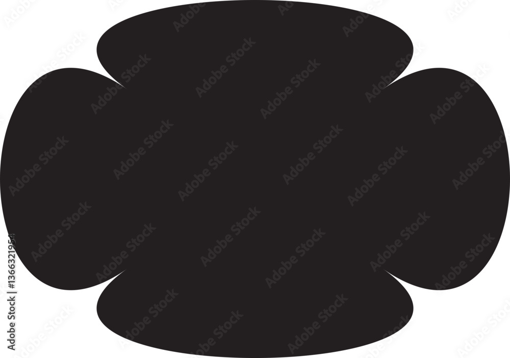 Flower Icon in different shape vector design Flower Icon in different shape vector design