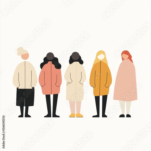 diverse researcher figures logo design

