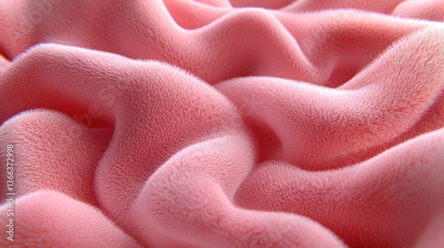 Soft pink fabric texture