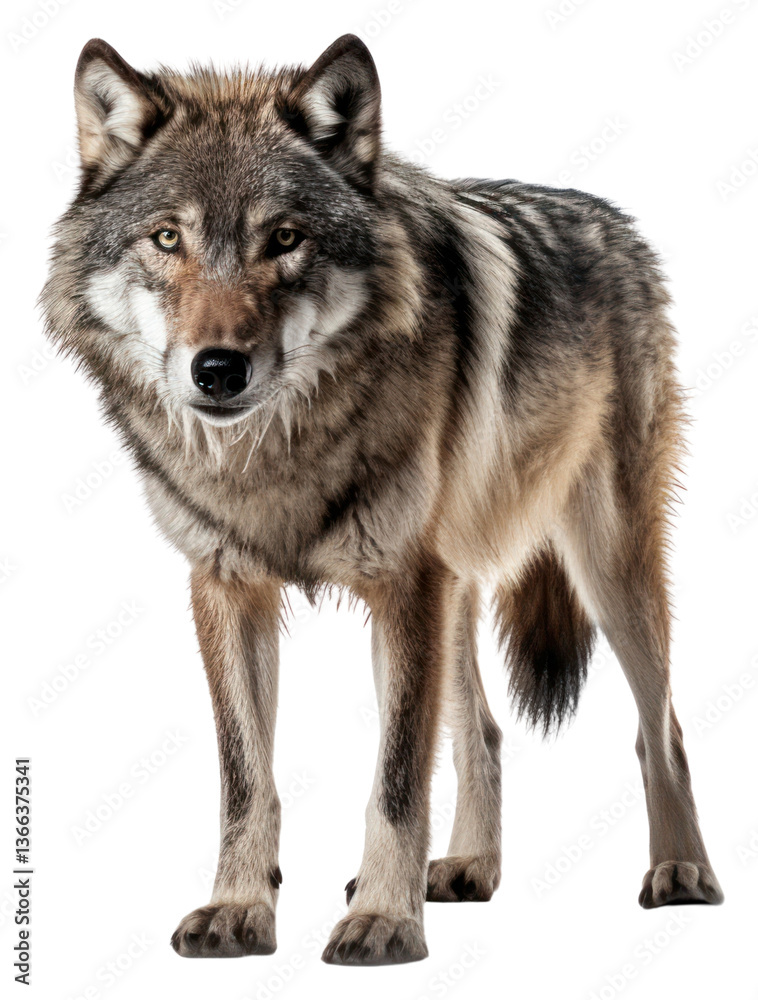 Obraz premium PNG Wolf animal mammal coyote.