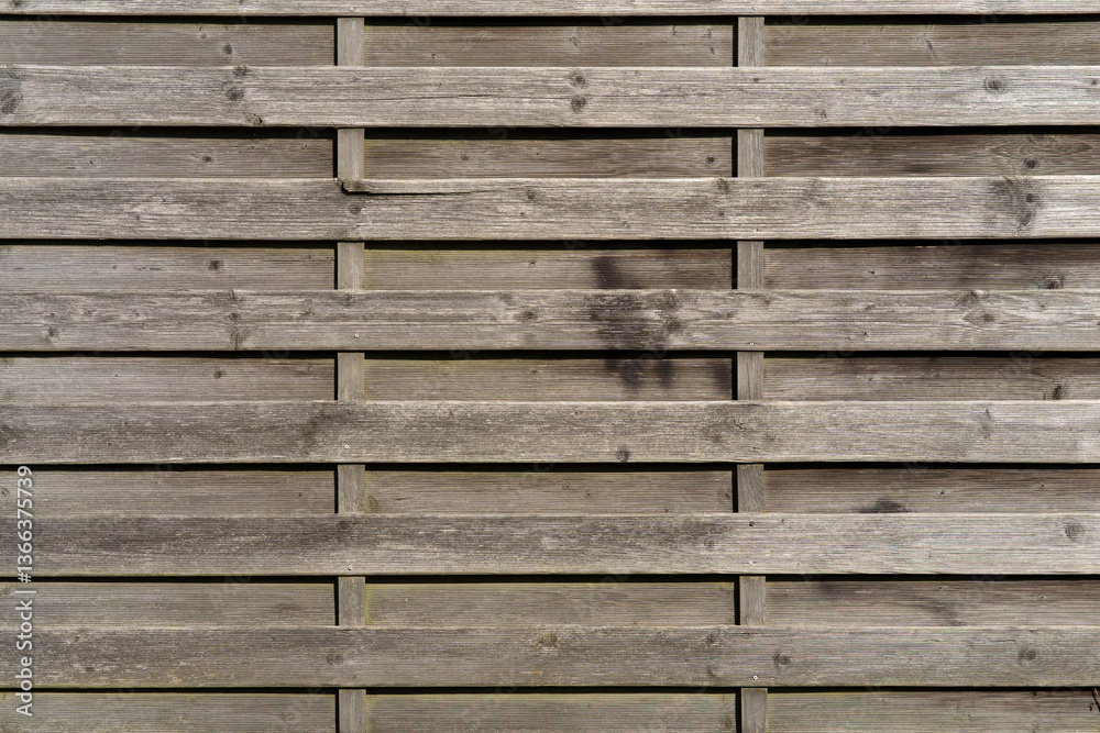 Naklejka premium A close up of a wood wall panel surface. Wallpaper concept