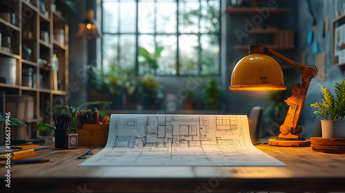 Precision and creativity in drawing professional construction blueprints and floor plans Expert craftsmanship combines technical accuracy and artistic vision to bring architectural dreams to life