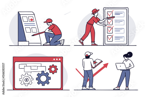 Journey Through Web Development: A Visual Exploration of the Life Cycle