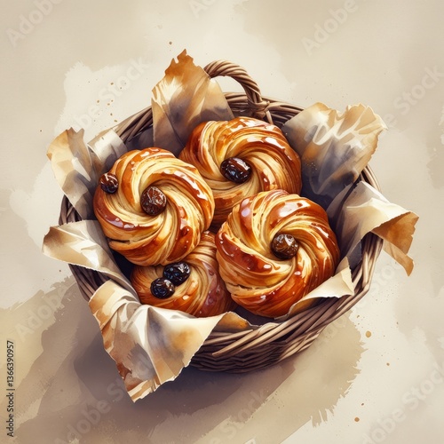 Delicious chocolate cake