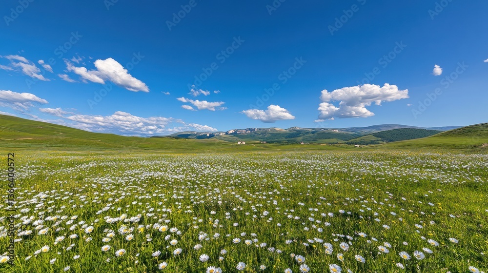 Fototapeta premium Daisy Meadow