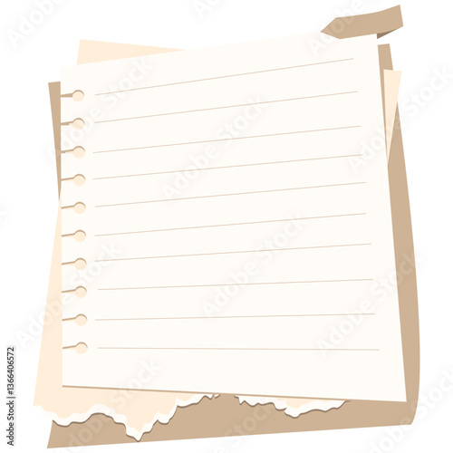 Torn Paper Note