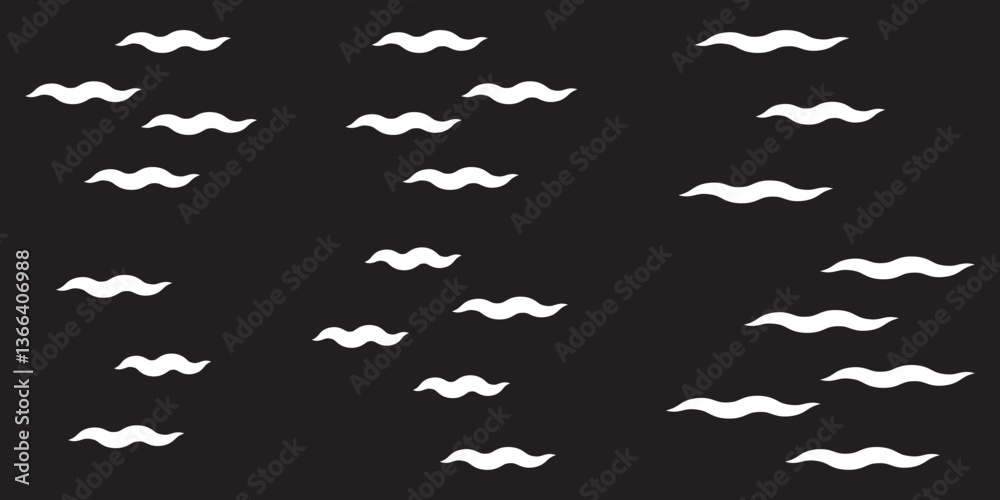 Fototapeta premium Wind blow line icon fresh vector cloud air isolated speed symbol. Wind blow air line icon logo.