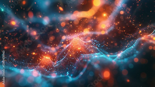 Advanced quantum neural networks simulating subconscious decision-making.