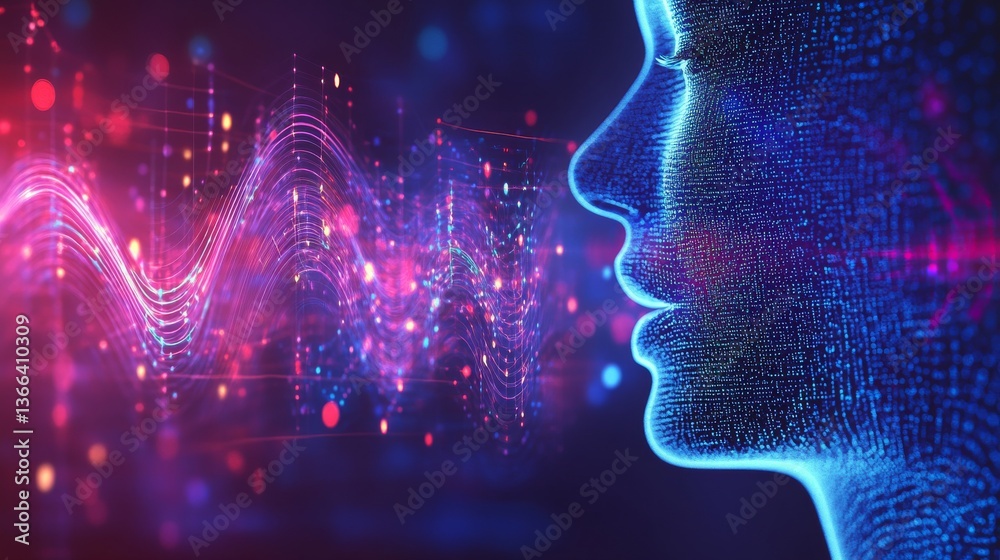 An AI powered system enhancing voice recognition technology by analyzing speech patterns, accents, and environmental noise to improve accuracy and responsiveness An AI powered system enhancing voice recognition technology by analyzing speech patterns, accents, and environmental noise to improve accuracy and responsiveness