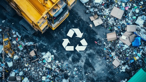 An AI powered system enhancing waste management by analyzing waste generation, collection data, and recycling patterns to improve sustainability and reduce landfill usage