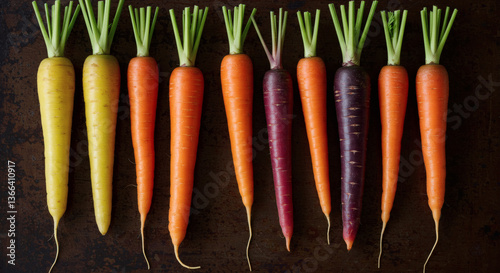 фотографія Bouquet de Carottes : Fraîcheur et Nutrition au Naturel