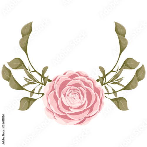 Elegant Watercolor Floral Clipart Frames 