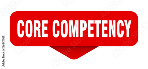 core competency sticker. core competency sign on transparent background
