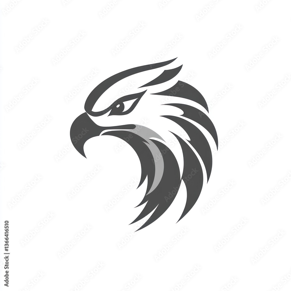 Obraz premium Eagle Head Logo