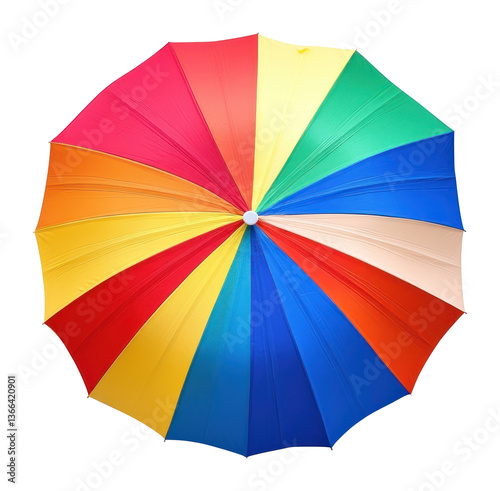 PNG Beach umbrella rain multicolored protection.