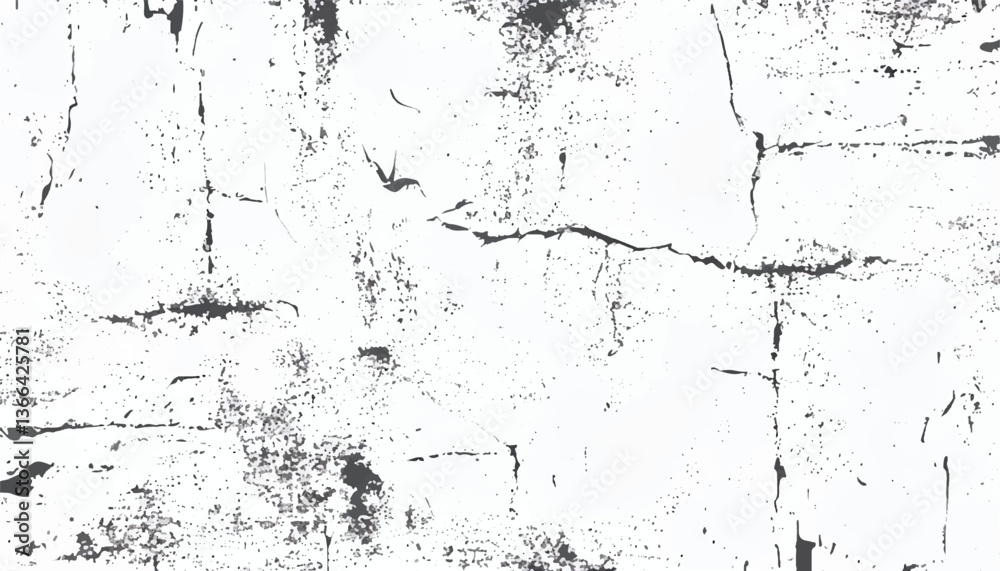 Fototapeta premium Grunge texture background. Black grunge aged weathered scratch texture effect. 