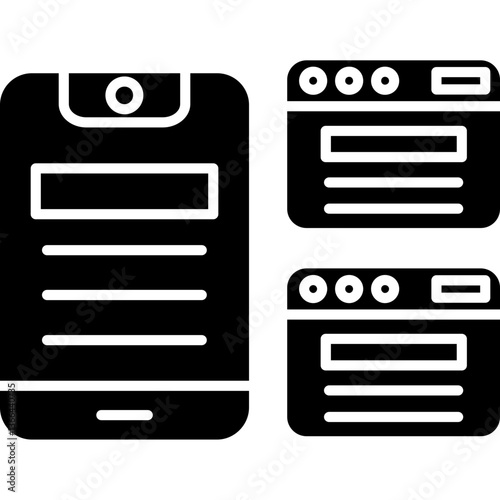 Responsive design  Icon