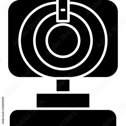 Round webcam Icon