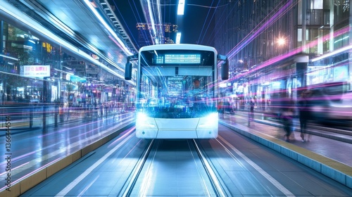 An AI powered system improving public transportation by analyzing commuter behavior, traffic data, and vehicle performance to optimize routes and reduce wait times
