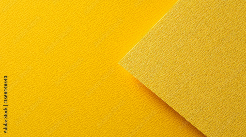 Fototapeta premium A vibrant close-up of textured yellow paper, showcasing its rich hue and patterns, perfect for art and design applications.